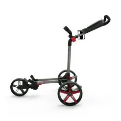 Powakaddy DLX-Lite FF Push Trolley - Gunmetal With Red Trim 12 Powakaddy DLX-Lite FF Push Trolley - Gunmetal With Red Trim -Golf Bags Shop 0018830 powakaddy dlx lite ff push trolley gunmetal with red trim