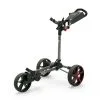 Powakaddy DLX-Lite FF Push Trolley - Gunmetal With Red Trim -Golf Bags Shop 0018831 powakaddy dlx lite ff push trolley gunmetal with red trim