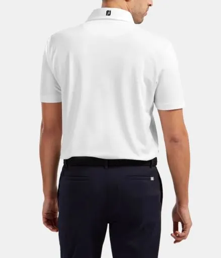 Footjoy Mens Stretch Pique Solid Polo Shirt - 91823 - Core Line 5 Footjoy Mens Stretch Pique Solid Polo Shirt - 91823 - Core Line - Image 3