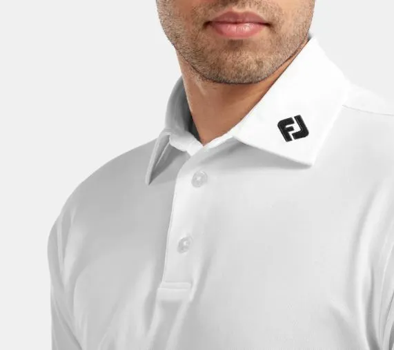 Footjoy Mens Stretch Pique Solid Polo Shirt - 91823 - Core Line 7 Footjoy Mens Stretch Pique Solid Polo Shirt - 91823 - Core Line - Image 5