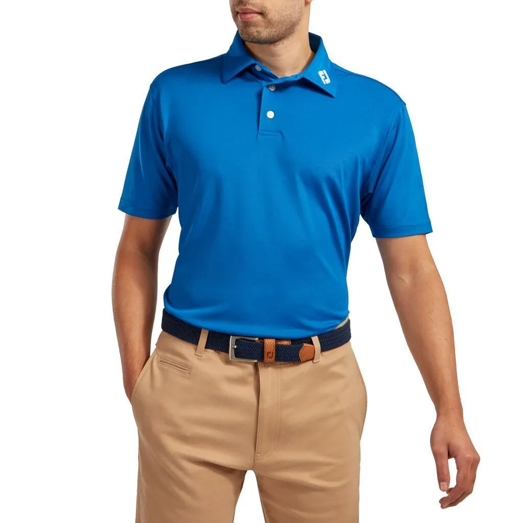 Footjoy Mens Stretch Pique Solid Polo Shirt - 91817 - Core Line 4 Footjoy Mens Stretch Pique Solid Polo Shirt - 91817 - Core Line - Image 2