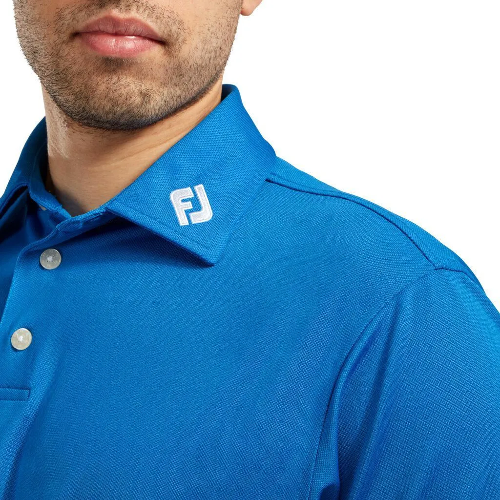 Footjoy Mens Stretch Pique Solid Polo Shirt - 91817 - Core Line 7 Footjoy Mens Stretch Pique Solid Polo Shirt - 91817 - Core Line - Image 5