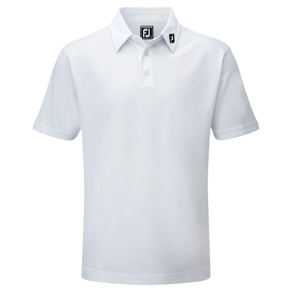 Footjoy Mens Stretch Pique Solid Polo Shirt - 91823 - Core Line 3 Footjoy Mens Stretch Pique Solid Polo Shirt - 91823 - Core Line