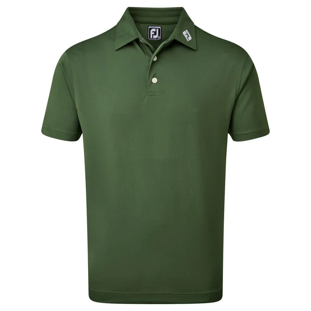 Footjoy Mens Stretch Pique Solid Polo Shirt - 84455 - Core Line 3 Footjoy Mens Stretch Pique Solid Polo Shirt - 84455 - Core Line