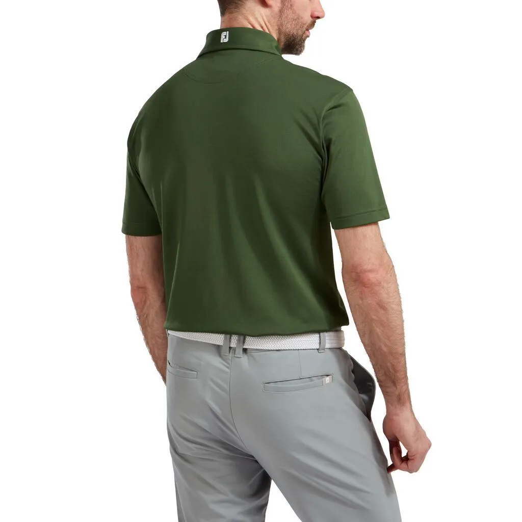 Footjoy Mens Stretch Pique Solid Polo Shirt - 84455 - Core Line 5 Footjoy Mens Stretch Pique Solid Polo Shirt - 84455 - Core Line - Image 3