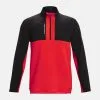 Under Armour Men's UA Storm Daytona 1/2 Zip - Radio Red/Black -Golf Bags Shop 0024616 under armour mens ua storm daytona 12 zip radio redblack