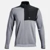 Under Armour Men's UA Storm SweaterFleece 1/2 Zip - Steel/White -Golf Bags Shop 0024660 under armour mens ua storm sweaterfleece 12 zip steelwhite