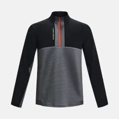 Under Armour Men's UA Storm Daytona 1/2 Zip - Pitch Grey/Black