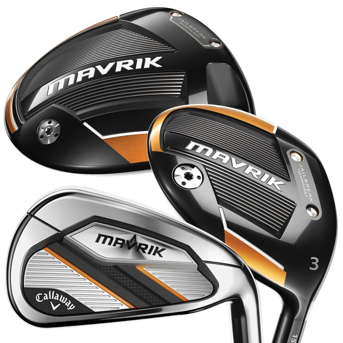 Callaway Mavrik Package Set - Driver, Fairway Wood And Irons 3 Callaway Mavrik Package Set - Driver, Fairway Wood And Irons