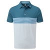 Footjoy Mens Colour Block Pique Polo Shirt - 88422 -Golf Bags Shop 0024867 footjoy mens colour block pique polo shirt 88422