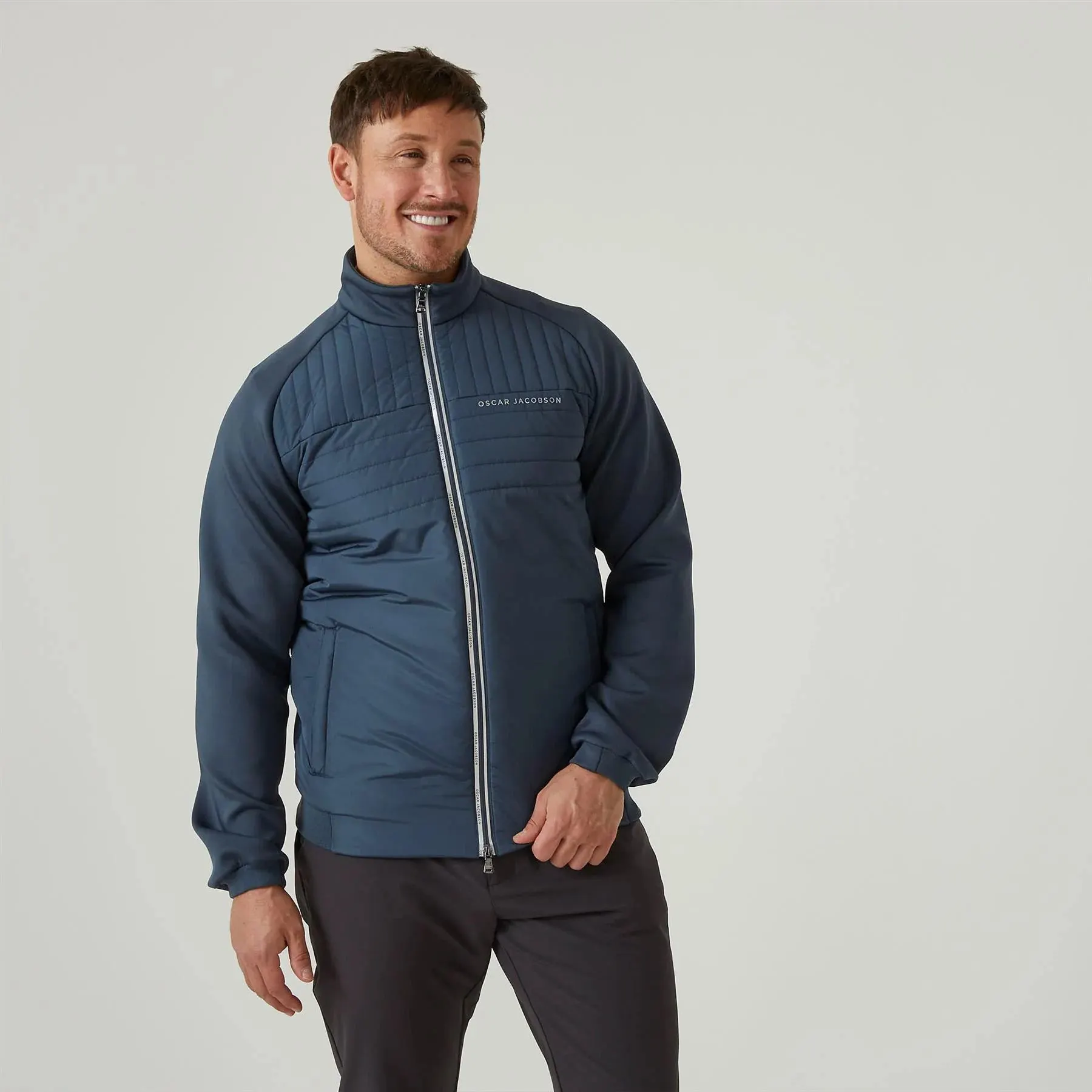 Golf Bags Shop -Golf Bags Shop 0025356 oscar jacobson harrington jacket navy