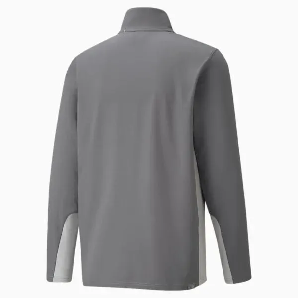 Puma Gamer Quarter-Zip Golf Sweatshirt - Quiet Shade 4 Puma Gamer Quarter-Zip Golf Sweatshirt - Quiet Shade - Image 2