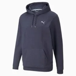 Puma CLOUDSPUN Progress Golf Hoodie - Navy Blazer/Heather