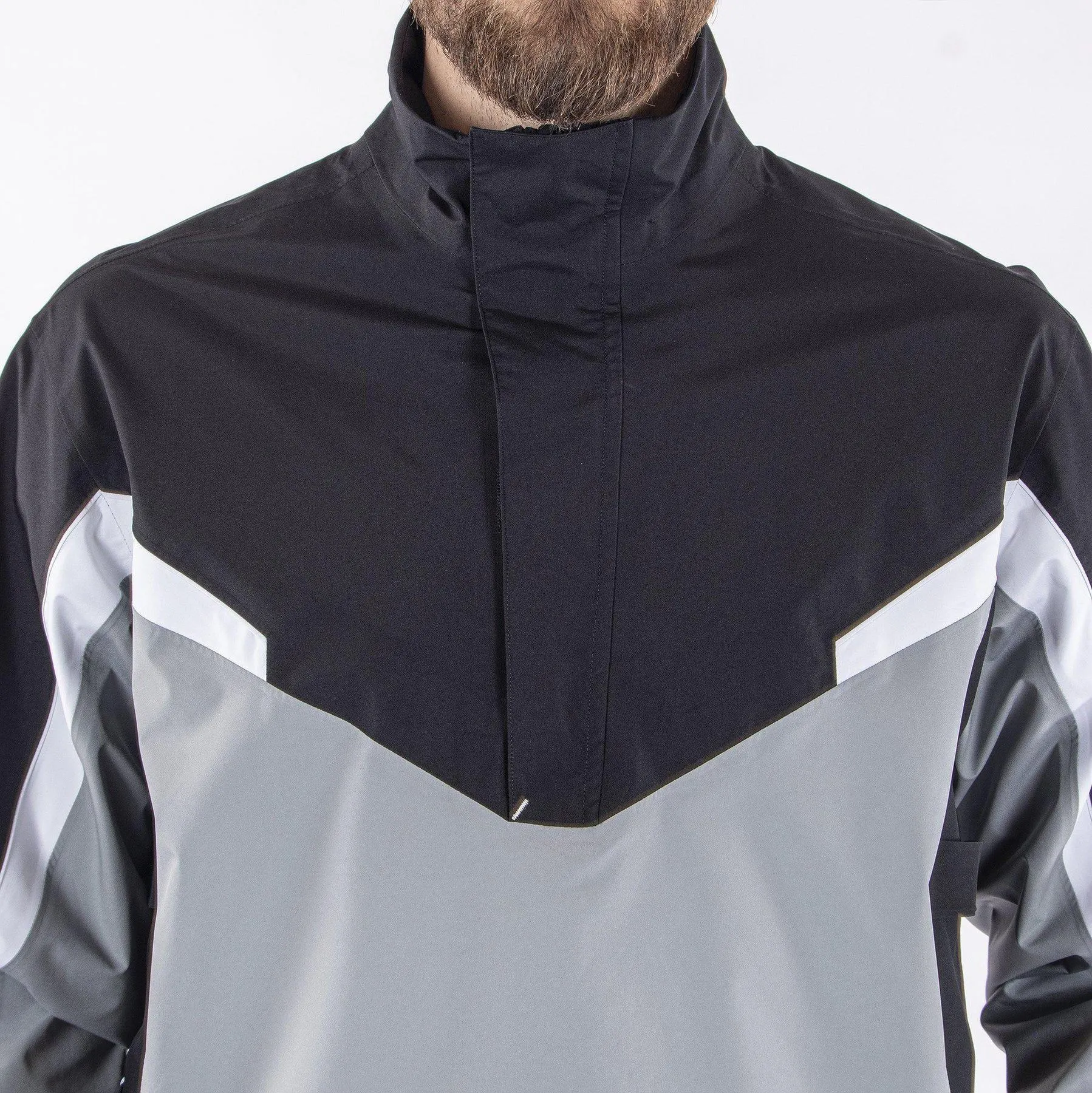 Galvin Green Mens Abe Gore-Tex Waterproof Jacket - Black/Sharkskin/White 8 Galvin Green Mens Abe Gore-Tex Waterproof Jacket - Black/Sharkskin/White - Image 6