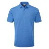 Ping Mens Halcyon Polo Shirt - French Blue Multi -Golf Bags Shop 0027422 ping mens halcyon polo shirt french blue multi
