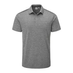 Ping Mens Lindum Polo Shirt - Charcoal Marl