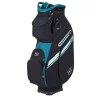 Wilson Golf Wilson Staff Exo II Cart Bag - Black/Teal 2 Wilson Golf Wilson Staff Exo II Cart Bag - Black/Teal -Golf Bags Shop exoiicartblackwm 1