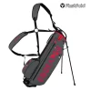 FastFold Endeavour 2 Golf Stand Bag - Charcoal/Red -Golf Bags Shop ff end char red