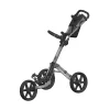 FastFold Mission 5.0 3 Wheel Golf Trolley - Matt Grey/Black -Golf Bags Shop ff mission 5 matt grey