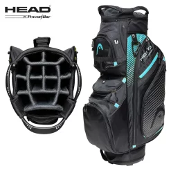 Head Golf Head Cart Bag - Black/Sea