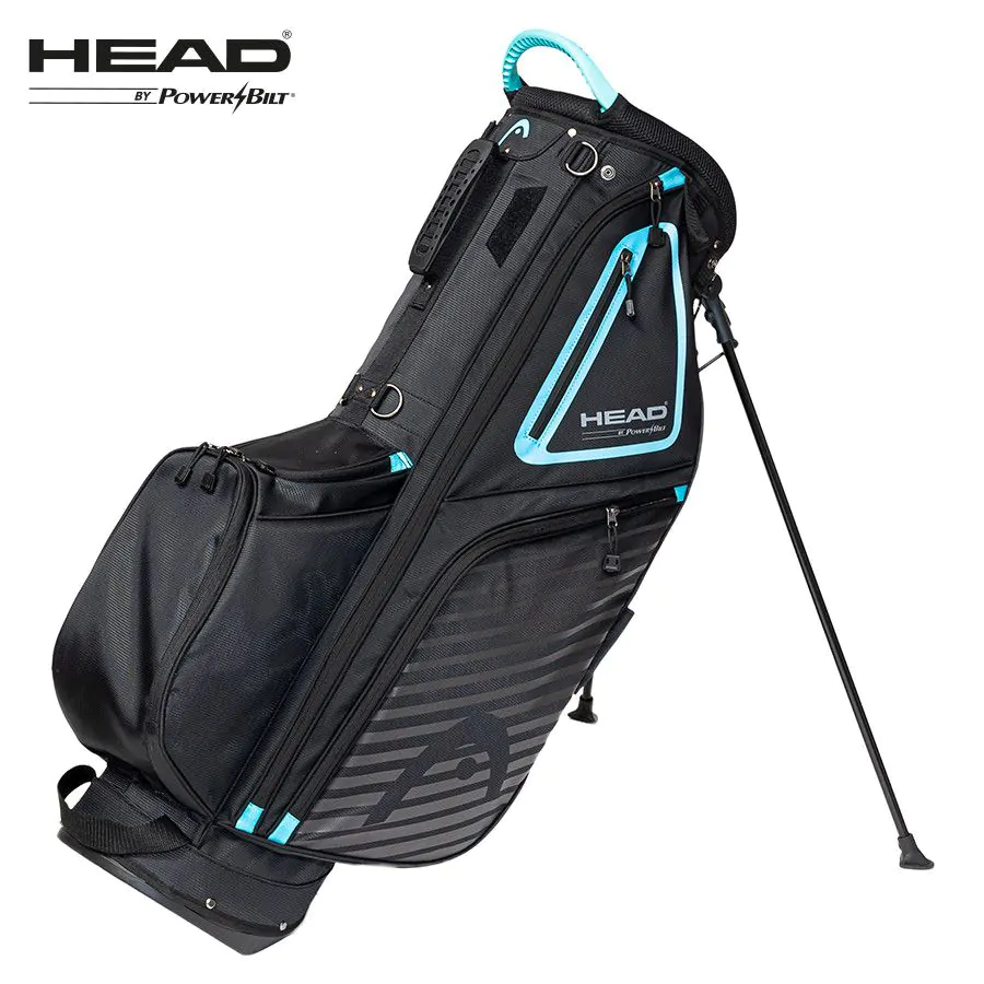 Head Golf Head Stand Bag - Black/Sea 3 Head Golf Head Stand Bag - Black/Sea