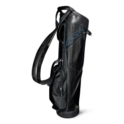 Sun Mountain Golf Sun Mountain Leather Sunday Bag - Black/Cobalt