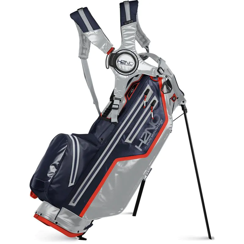 Sun Mountain Golf Sun Mountain 2022 H2NO 14 Way Stand Bag - Cadet/Navy/Inferno 3 Sun Mountain Golf Sun Mountain 2022 H2NO 14 Way Stand Bag - Cadet/Navy/Inferno