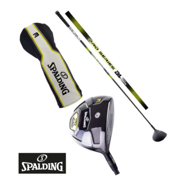 Spalding Golf Mens Pro Series Fairway 3 Wood - Right Hand 3 Spalding Golf Mens Pro Series Fairway 3 Wood - Right Hand