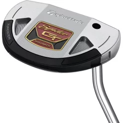 TaylorMade Golf Taylormade Spider GT Rollback Silver Single Bend Putter -Golf Bags Shop spider gt rollback single bend putter sole view