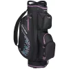 TaylorMade Golf Taylormade Ladies Kalea Cart Bag - Black/Violet -Golf Bags Shop taylormade kalea cart bag black n77361 aslangolf