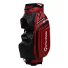 TaylorMade Golf Taylormade Storm Dry Waterproof Cart Bag - Red/Black -Golf Bags Shop tm sdry rb